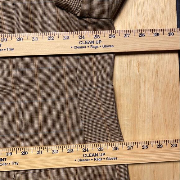 Luciano Carreli Plaid Super 150’s Wool Sport Coat Blazer 50L - Picture 6 of 15